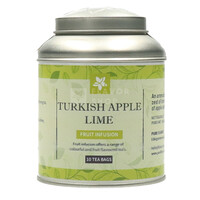 Turkish Apple Yoghurt Lime tea bags in can - 10 pieces