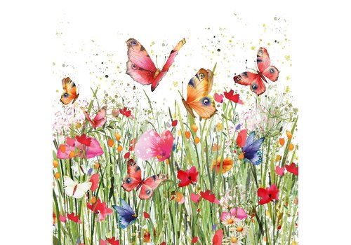 PPD Serviettes Flowerfield 33x33 cm
