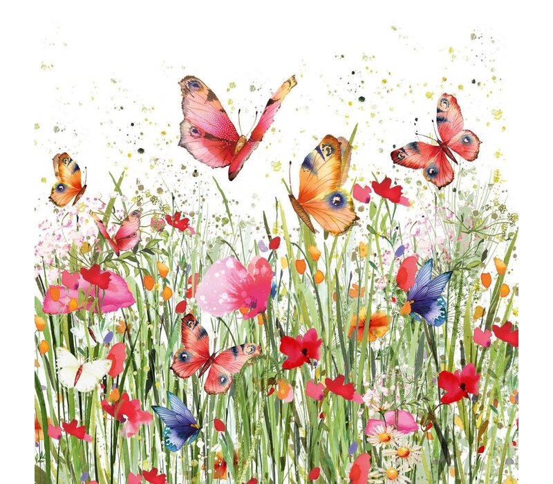 Servietten Flowerfield 33x33 cm