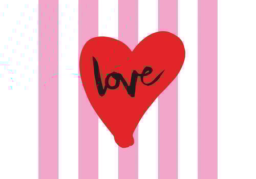 PPD Servietten Formart Love 33x33 cm