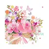 PPD Serviettes Rose Bouquet 25x25 cm