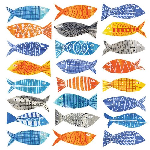 Servietten Atlantic 25x25 cm 
