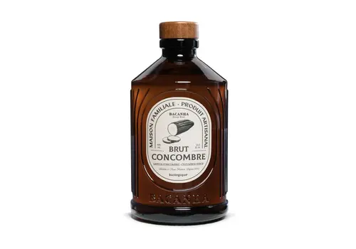 Bacanha Cucumber Syrup - BIO 40 cl