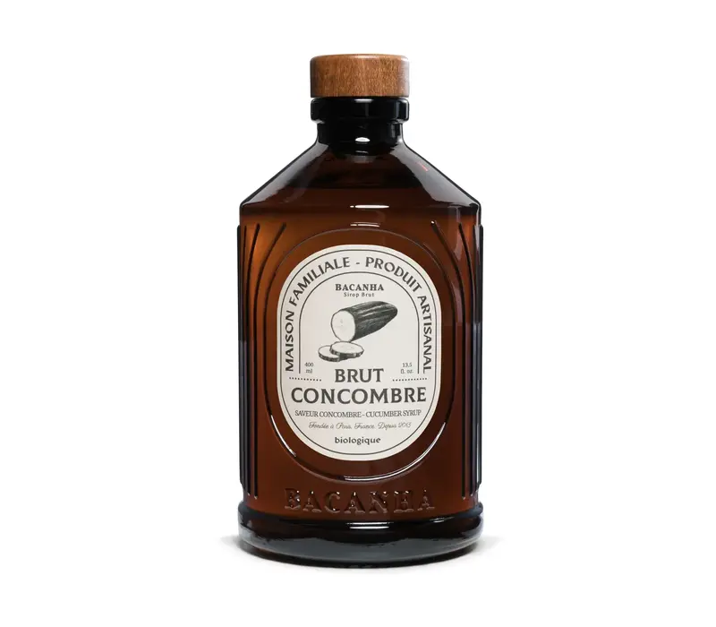 Sirop de concombre - BIO 40 cl