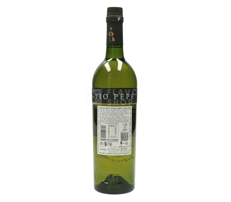 Sherry Tio Pepe Fino - Gonzalez Byass 75 cl