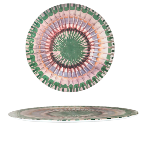 Apulia Raggio Green – Runde Schale aus Melamin, 35 cm 