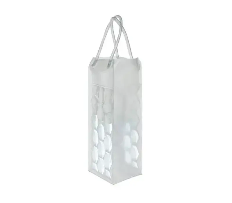 Transparente Weinkühltasche