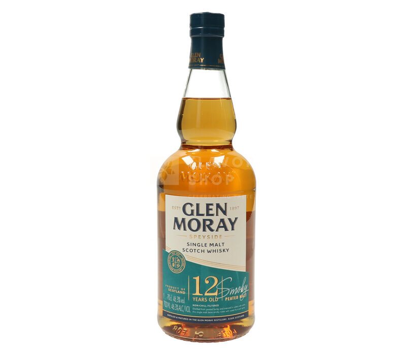 Glen Moray Smoky 12 Years 75 cl