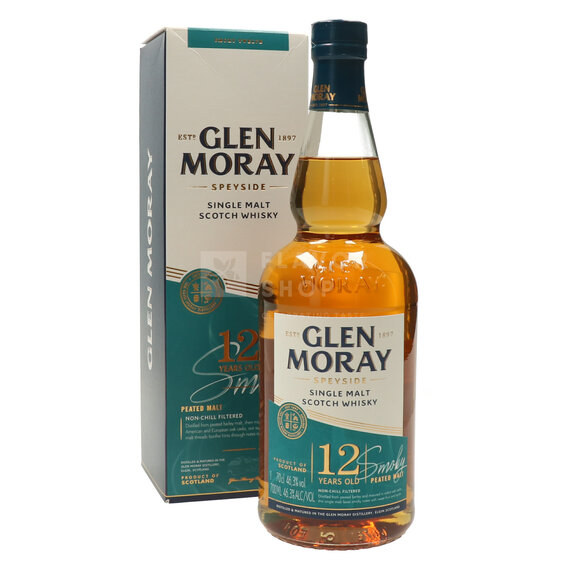 Glen Moray Smoky 12 Years 75 cl