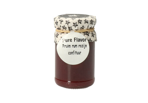 Pure Flavor Plum, rum & raisin Jam 106 g