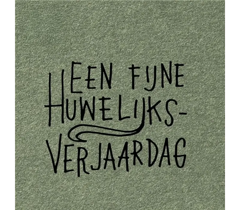 Gift card - Een fijne huwelijksverjaardag