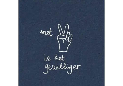 Papette Geschenkkarte - Met 2 is het gezelliger