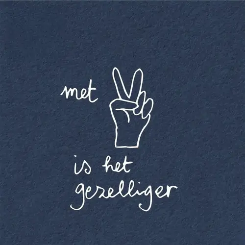 Carte cadeau - Met 2 is het gezelliger 