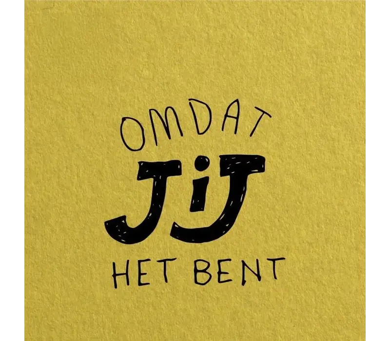 Gift Card - Omdat jij het bent