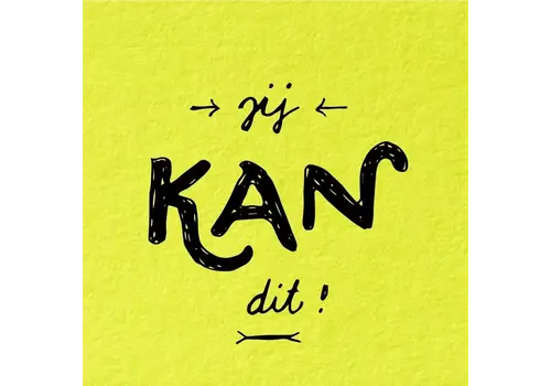 Papette Kadokaartje - Jij kan dit!