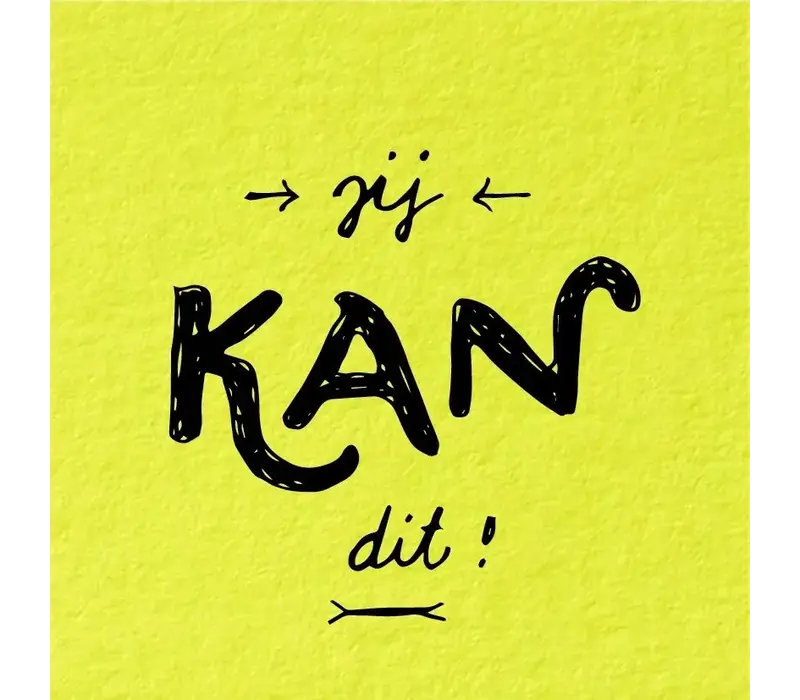 Geschenkkarte – Jij kan dit!