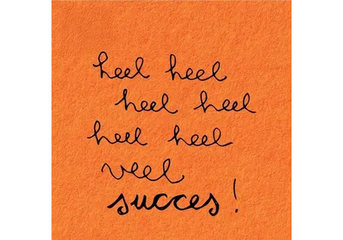 Papette Kadokaartje - Heel heel heel heel veel succes!