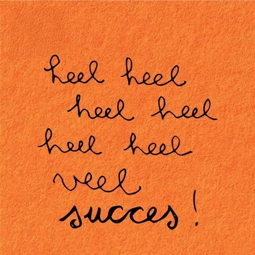 Kadokaartje - Heel heel heel heel veel succes! 