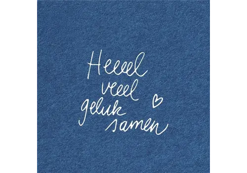 Papette Kadokaartje - Heel veel geluk samen