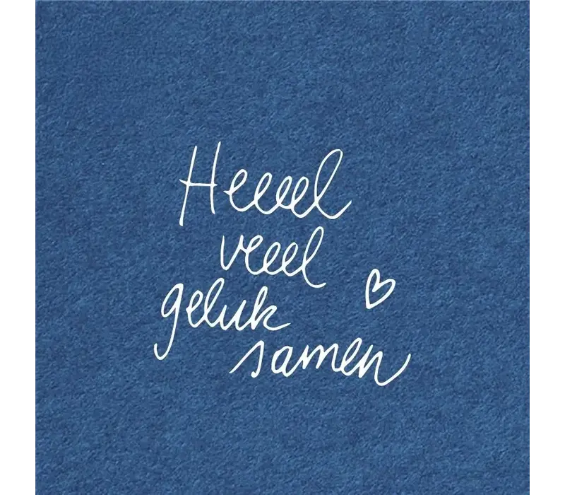 Gift card - Heel veel geluk samen