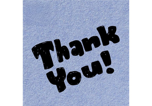 Papette Kadokaartje - Thank you!