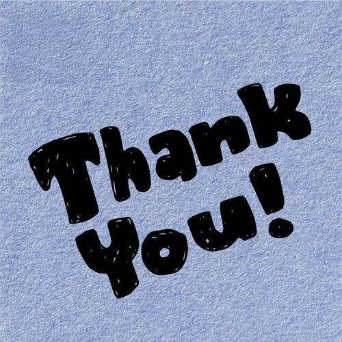 Kadokaartje - Thank you! 