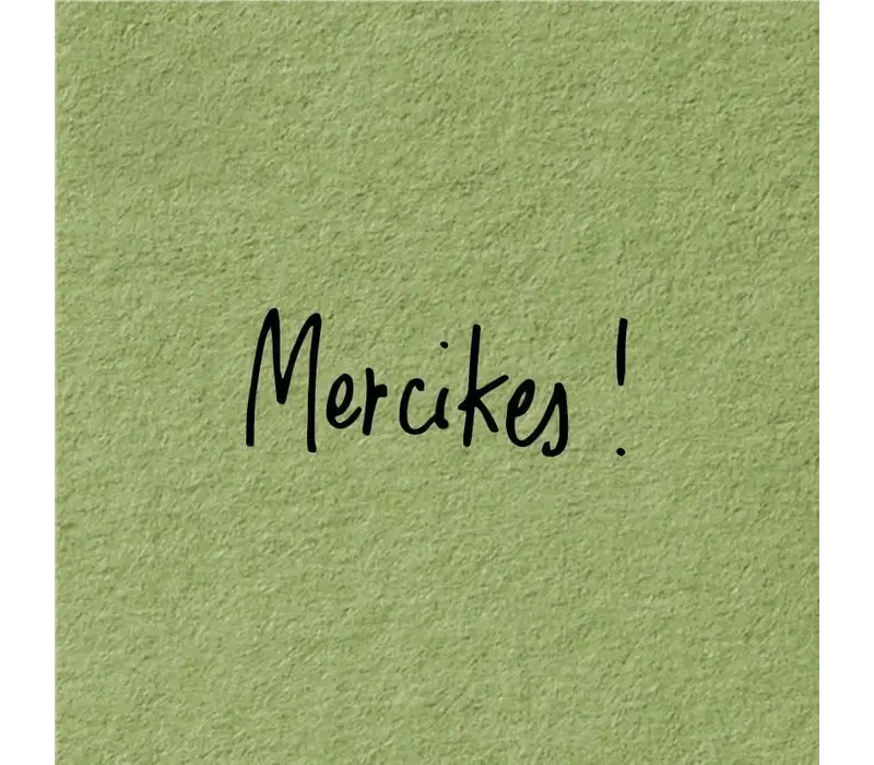 Kadokaartje - Mercikes!