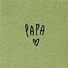 Geschenkkarte - Papa (mit Herz)