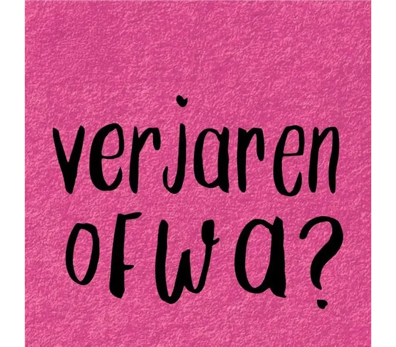 Carte cadeau - Verjaren of wa?