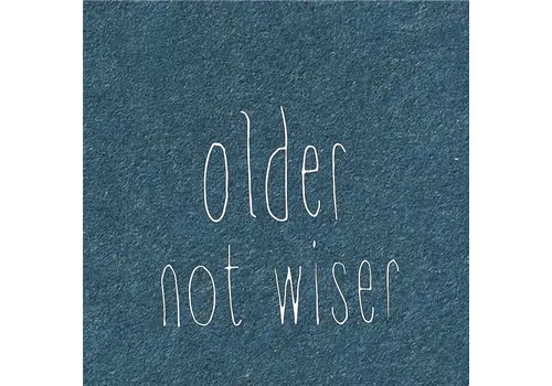 Papette Kadokaartje - Older not wiser