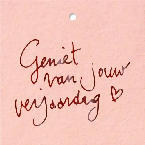 Gift card - Geniet van jouw verjaardag 