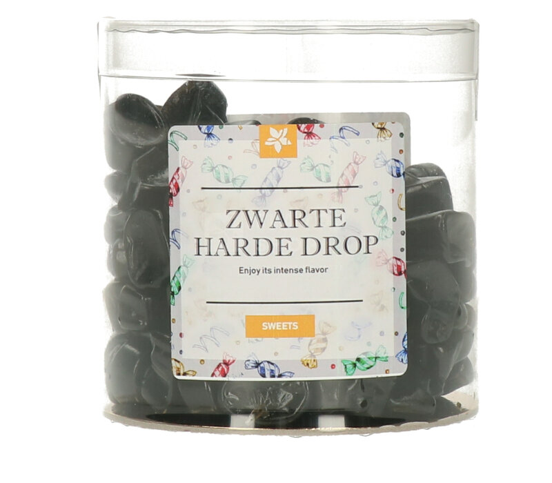 Zwarte harde drop 200 g