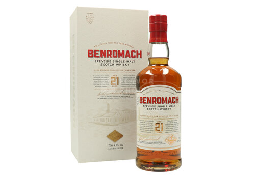 Benromach Whisky Benromach 21 ans 70cl