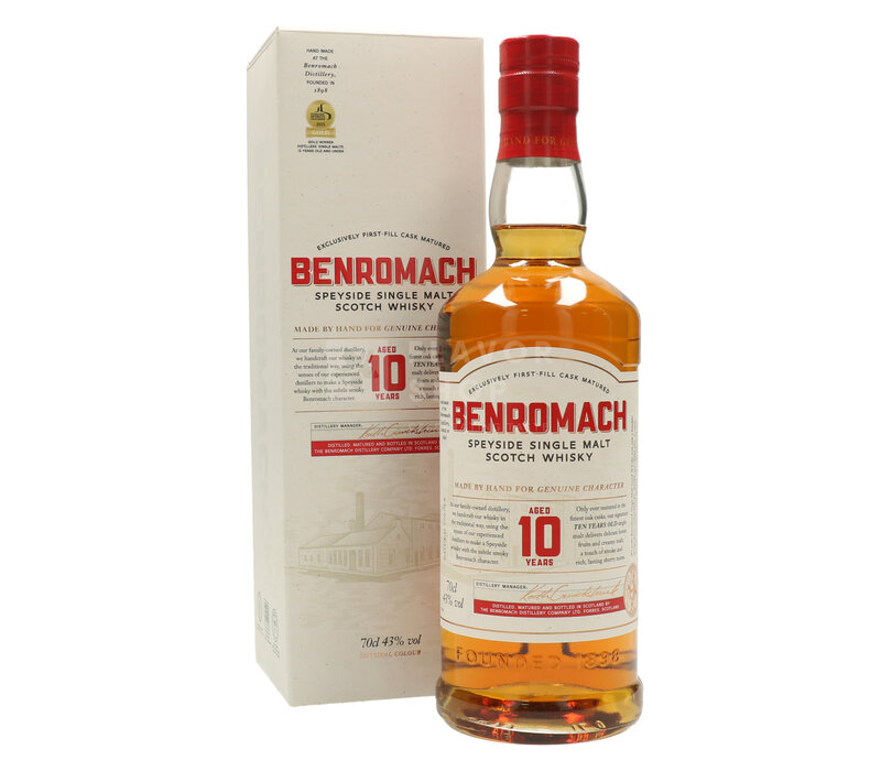 Whisky Benromach 10 ans 70cl