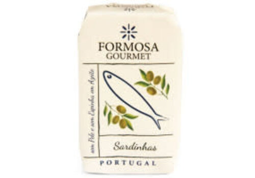 Formosa Sardines à l'huile d'olive sans peau ni arêtes 120 g