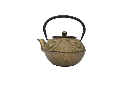 Arare teapot 80 cl, full gold