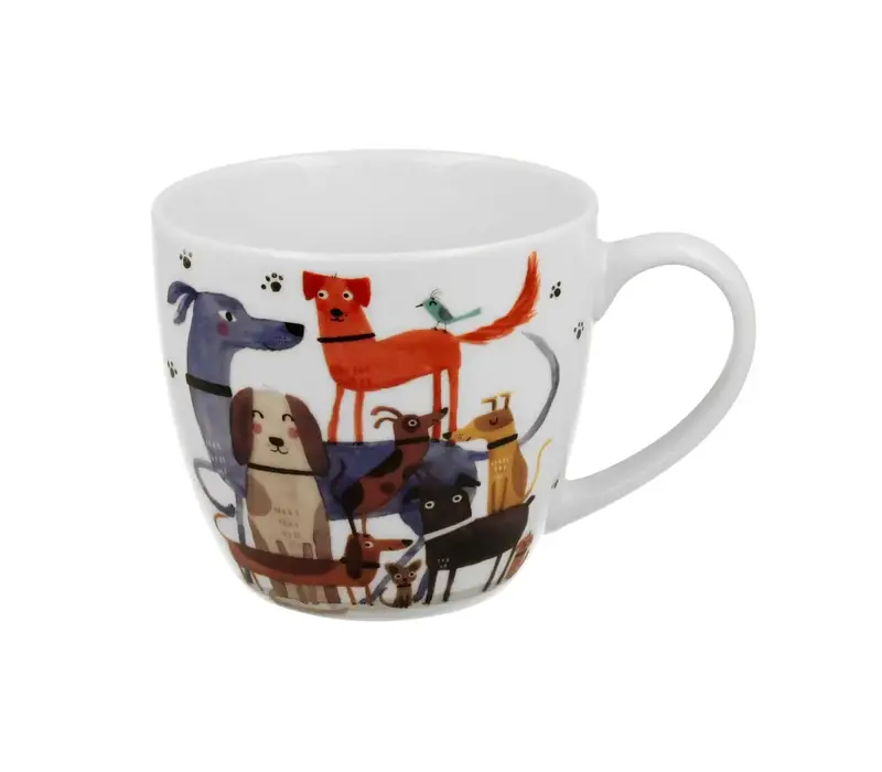 Dogs Mug 460 ml, Dog Walk Celebrating TASTE