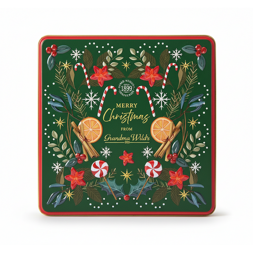 Biscuits Christmas Candycane Dose 400 g 