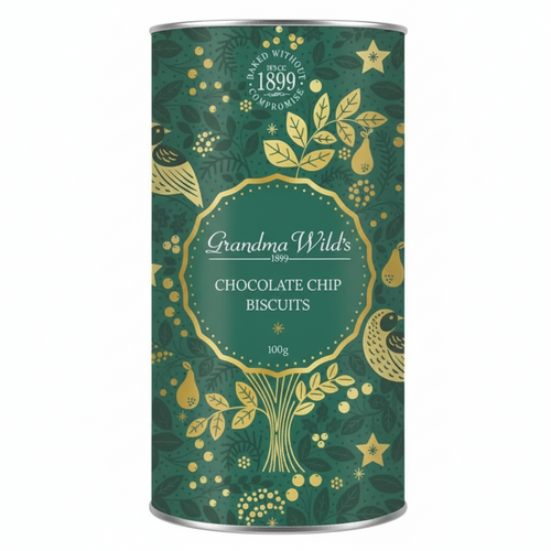 Chocolate Chip Biscuits - Grün 100 g 