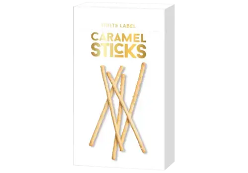 WHITE Caramelsticks - White 50 g