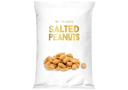 WHITE Pinda's zout in zakje - White 100 g