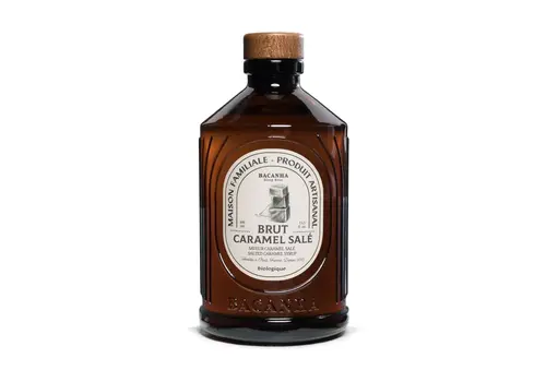 Bacanha Sirop Caramel Salé - BIO 40 cl