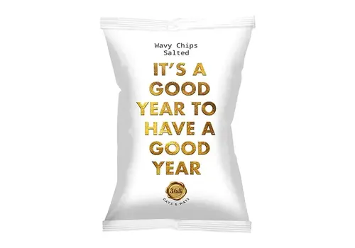 WHITE Chips côtelées au sel de mer - White 90 g