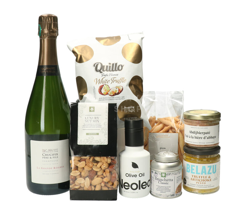 Flavor Moments Champagner-Paket „Bubbly Bliss“.