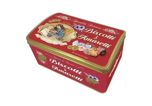 Lazzaroni Amaretti Crunchy - Tin 210 g