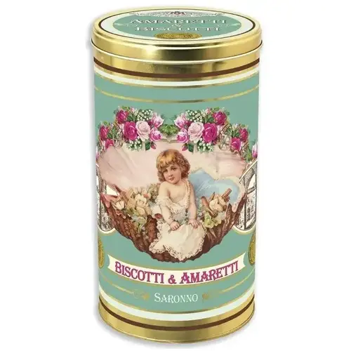 Amaretti Crunchy & Soft - Blik 300 g 