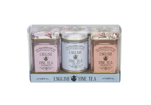 New English Tea English Fine Tea Earl Gray - Giftpack 3 x 25 g
