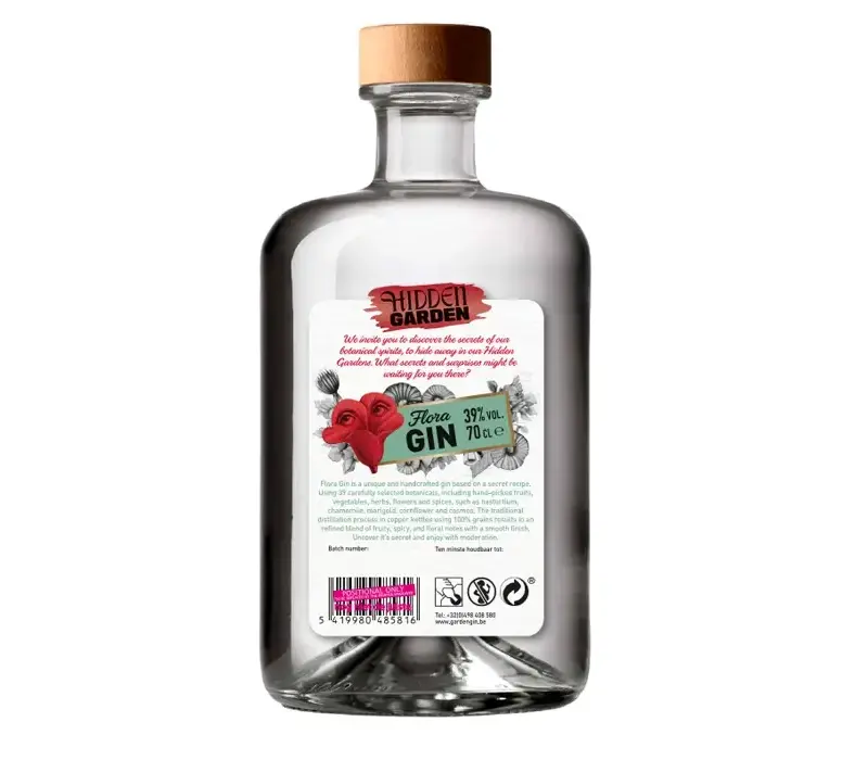 Gin Hidden Garden Flora 70 cl