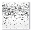 PAW Serviettes Confetti argent 33 x 33 cm