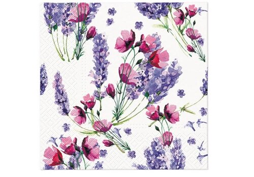 PAW Servietten Fragrant lavender 25 x 25 cm